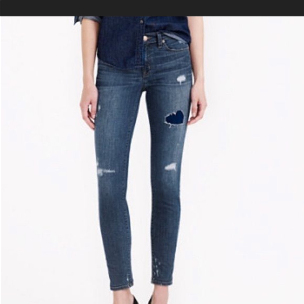 J crew toothpick jeans